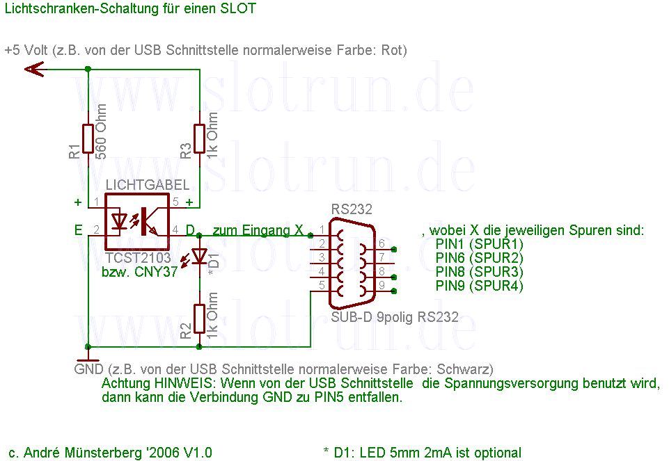 Lichtschranke Schaltung